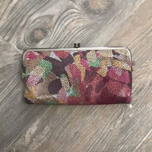 Multicolor Pink HOBO Clutch Wallet